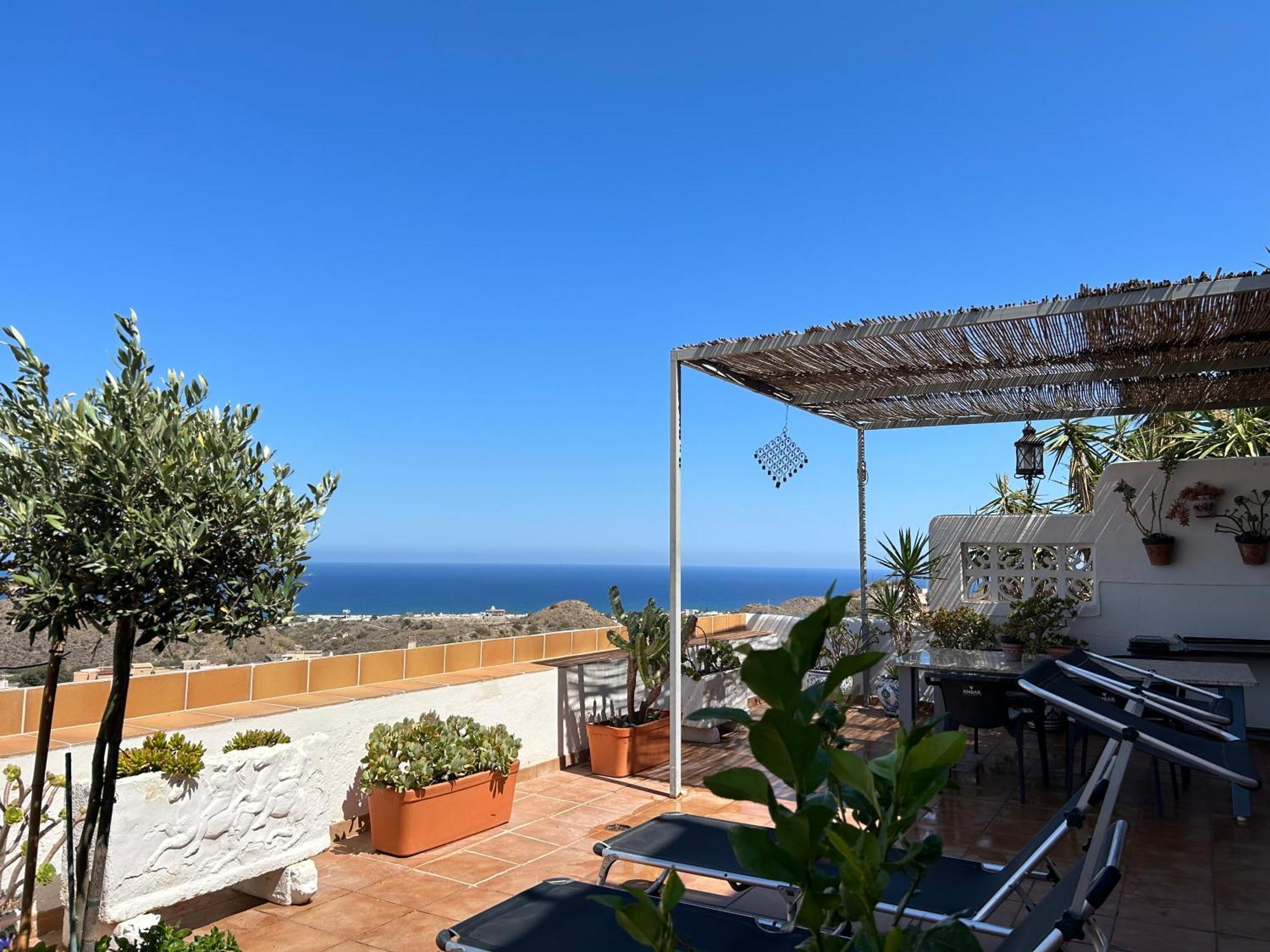 Apartment With A Great Terrace, Sea And Land Views โมฮาการ์ ภายนอก รูปภาพ