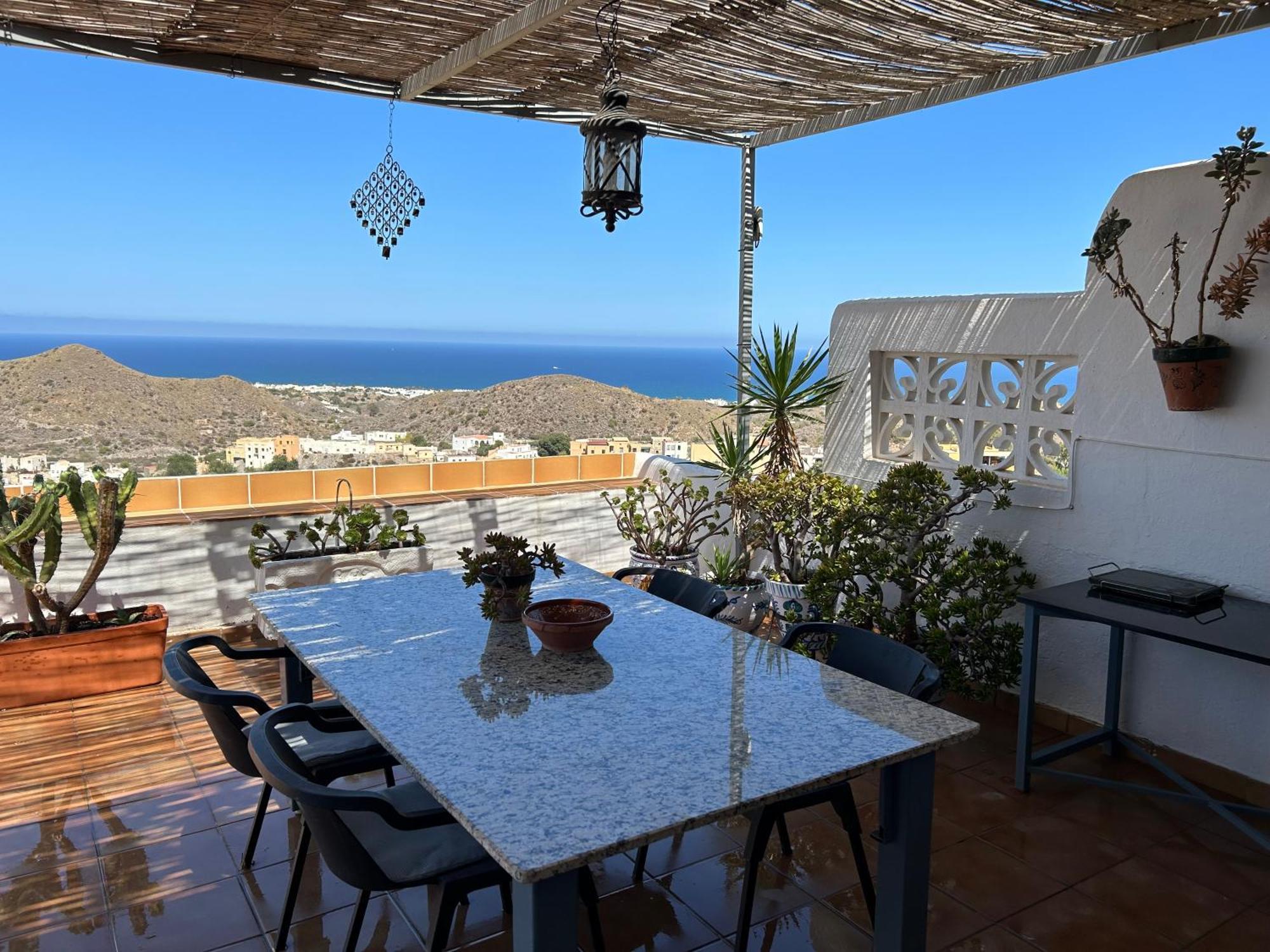Apartment With A Great Terrace, Sea And Land Views โมฮาการ์ ภายนอก รูปภาพ