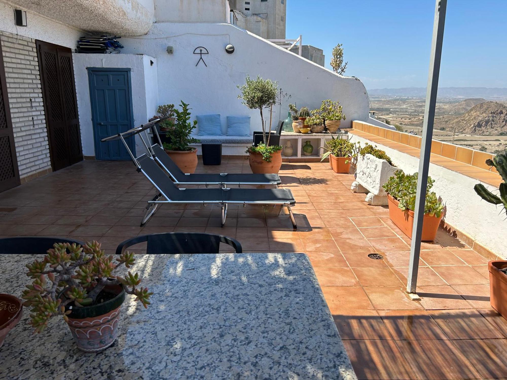 Apartment With A Great Terrace, Sea And Land Views โมฮาการ์ ภายนอก รูปภาพ